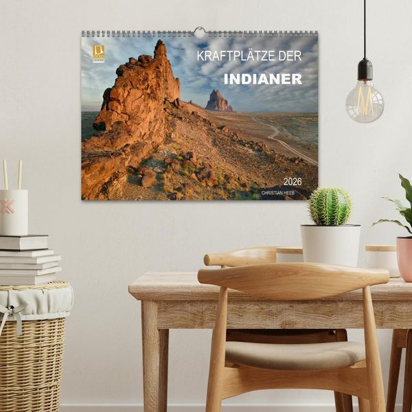 Produktbild: Kraftpl&auml;tze der Indianer (Wandkalender 2026 DIN A3 quer), CALVENDO Monatskalender