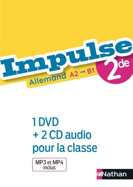Produktbild: Impulse 2e Coffret Cd+dvd Classe 2019