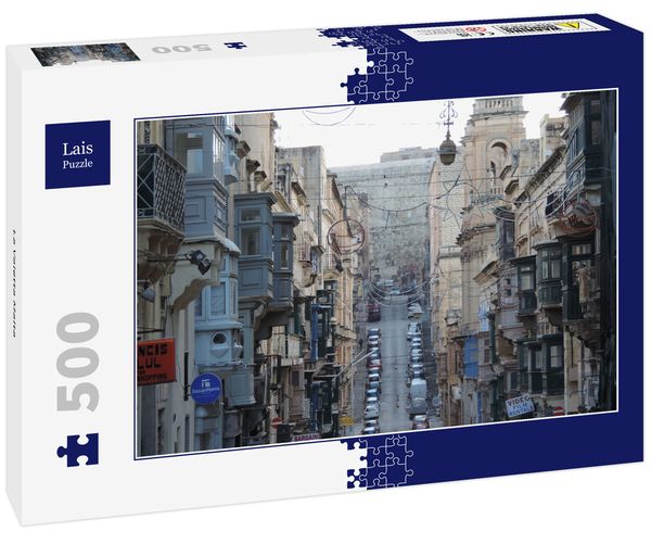 Produktbild: Lais Puzzle La Valetta Malta 500 Teile