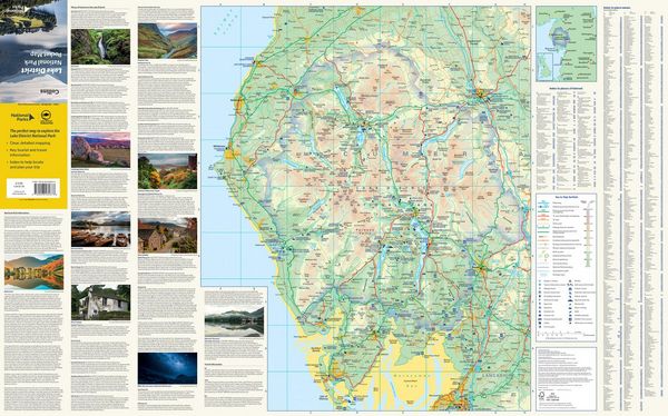 Produktbild: Lake District National Park Pocket Map