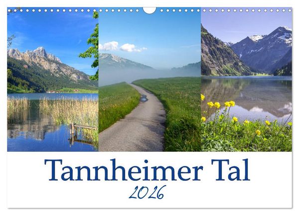 Produktbild: Tannheimer Tal (Wandkalender 2026 DIN A3 quer), CALVENDO Monatskalender