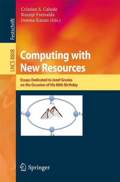 Produktbild: Computing with New Resources