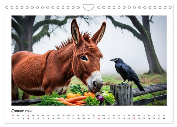 Produktbild: Mahlzeit... Wie wir Sie selten sehen! (Wandkalender 2026 DIN A4 quer), CALVENDO Monatskalender