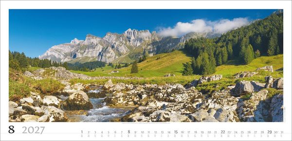 Produktbild: Alpenpanorama Kalender 2027