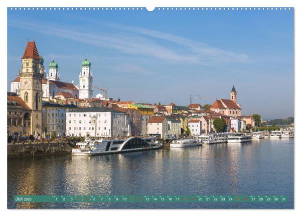 Produktbild: Donauufer im M&uuml;hlviertel (hochwertiger Premium Wandkalender 2026 DIN A2 quer), Kunstdruck in Hochglanz