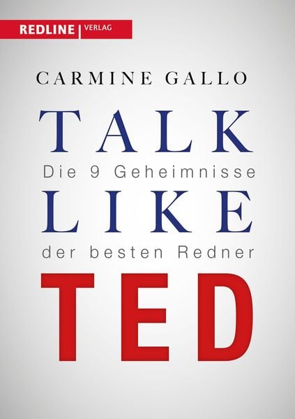 Talk like TED : the 9 public speaking secrets of the world's top minds alternative edition book cover