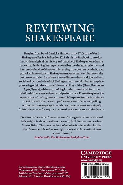 Produktbild: Reviewing Shakespeare