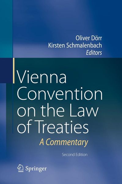 Produktbild: Vienna Convention on the Law of Treaties