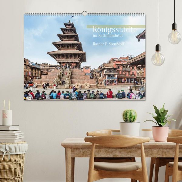 Produktbild: K&ouml;nigsst&auml;tte im Kathmandutal (Wandkalender 2026 DIN A2 quer), CALVENDO Monatskalender