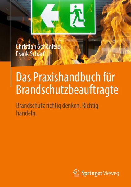 Produktbild: Das Praxishandbuch f&uuml;r Brandschutzbeauftragte