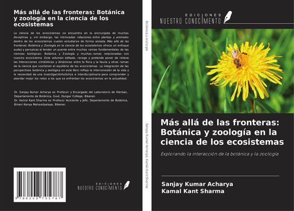 Produktbild: M&aacute;s all&aacute; de las fronteras: Bot&aacute;nica y zoolog&iacute;a en la ciencia de los ecosistemas
