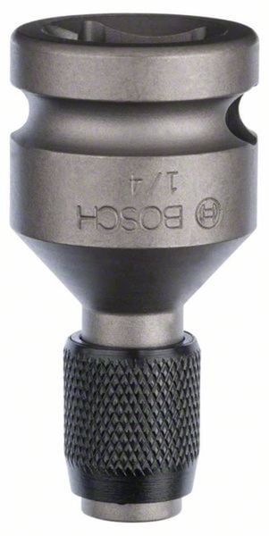 Bosch Accessories 2608551110 Steckschlüssel-Adapter Antrieb 1/2' (12.5 mm) Abtrieb 1/4' (6.3 mm) 35 mm 1 St.