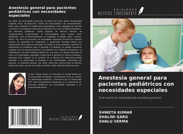 Produktbild: Anestesia general para pacientes pedi&aacute;tricos con necesidades especiales
