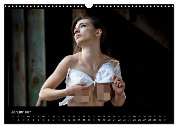 Produktbild: Outdoor Aktkalender 2027 (Wandkalender 2027 DIN A3 quer), CALVENDO Monatskalender