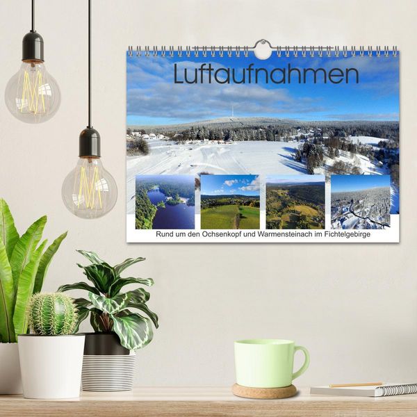 Produktbild: Luftaufnahmen rund um den Ochsenkopf (Wandkalender 2026 DIN A4 quer), CALVENDO Monatskalender