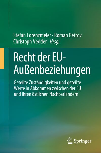 Produktbild: Recht der EU-Au&szlig;enbeziehungen