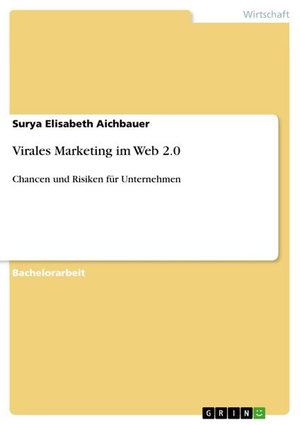 Produktbild: Virales Marketing im Web 2.0