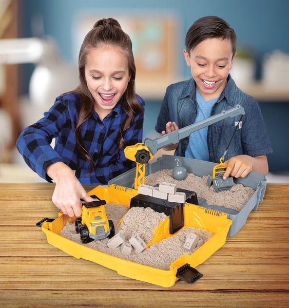 Produktbild: Kinetic Sand Baustellen Koffer
