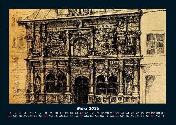 Produktbild: Kunstkalender 2026 Fotokalender DIN A4
