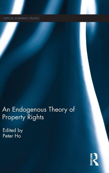 Produktbild: An Endogenous Theory of Property Rights