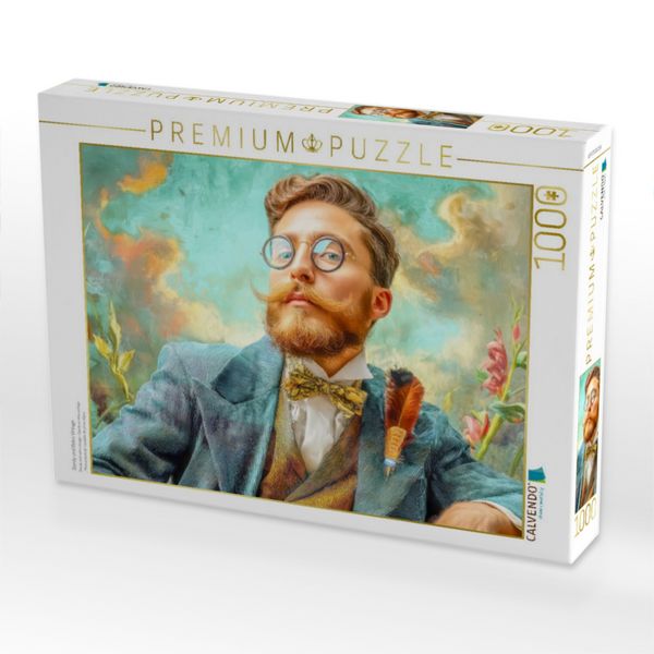 Produktbild: CALVENDO Puzzle Dandy und Retro Vintage | 1000 Teile Lege-Gr&ouml;&szlig;e 64x48cm Foto-Puzzle f&uuml;r gl&uuml;ckliche Stunden