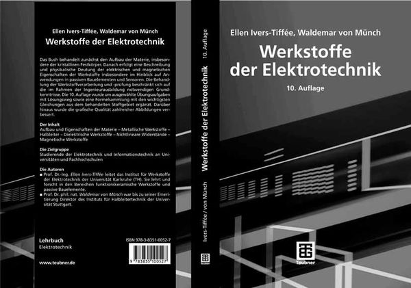 Produktbild: Werkstoffe der Elektrotechnik