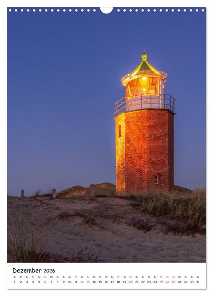 Produktbild: Sehnsucht nach Sylt (Wandkalender 2026 DIN A3 hoch), CALVENDO Monatskalender