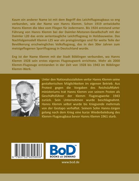 Produktbild: Klemm-Flugzeuge I