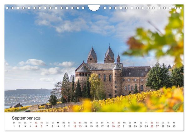 Produktbild: Rheingau 2026 (Wandkalender 2026 DIN A4 quer), CALVENDO Monatskalender