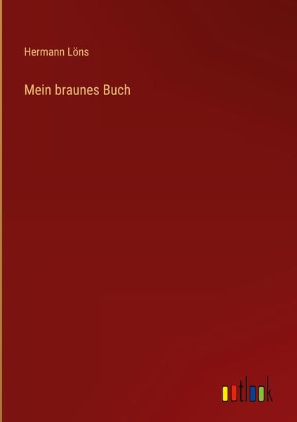 Produktbild: Mein braunes Buch