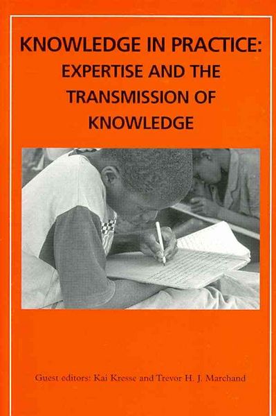 Produktbild: Knowledge in Practice: Expertise and the Transmission of Knowledge