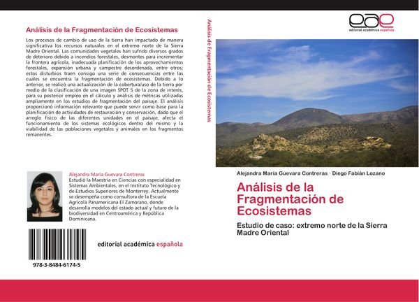 Produktbild: An&aacute;lisis de la Fragmentaci&oacute;n de Ecosistemas