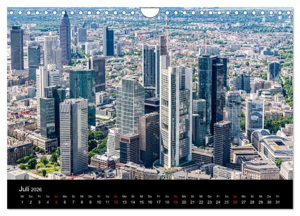 Produktbild: Frankfurt am Main (Wandkalender 2026 DIN A4 quer), CALVENDO Monatskalender