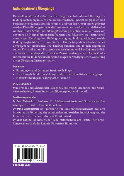 Produktbild: Individualisierte &Uuml;berg&auml;nge