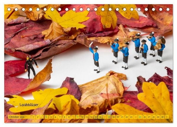 Produktbild: Mandelentz&uuml;ndung ... und andere Mini-Welten (Tischkalender 2026 DIN A5 quer), CALVENDO Monatskalender