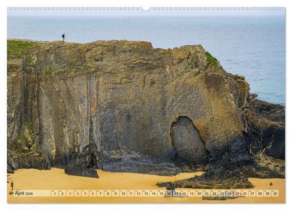 Produktbild: Fischerweg Portugal (hochwertiger Premium Wandkalender 2026 DIN A2 quer), Kunstdruck in Hochglanz