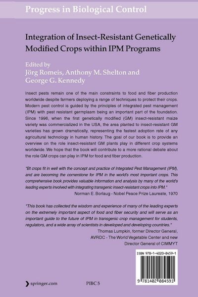 Produktbild: Integration of Insect-Resistant Genetically Modified Crops within IPM Programs