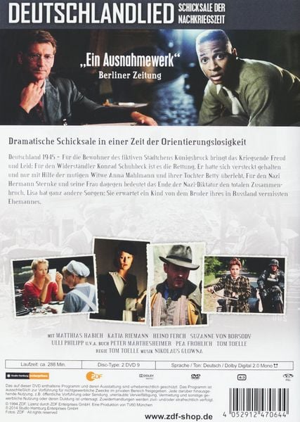 Produktbild: Deutschlandlied [2 DVDs]