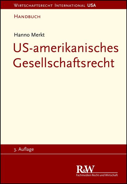 Produktbild: US-amerikanisches Gesellschaftsrecht