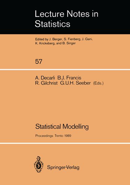 Produktbild: Statistical Modelling