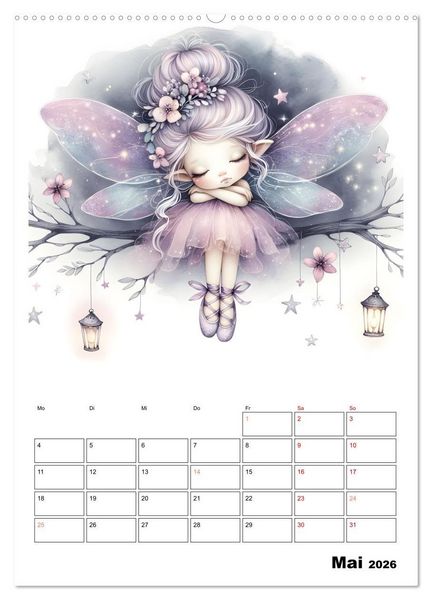Produktbild: Schlummernde Magie (hochwertiger Premium Wandkalender 2026 DIN A2 hoch), Kunstdruck in Hochglanz