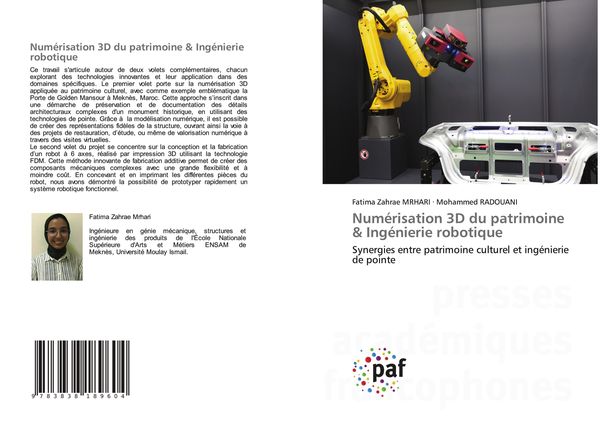 Produktbild: Num&eacute;risation 3D du patrimoine & Ing&eacute;nierie robotique