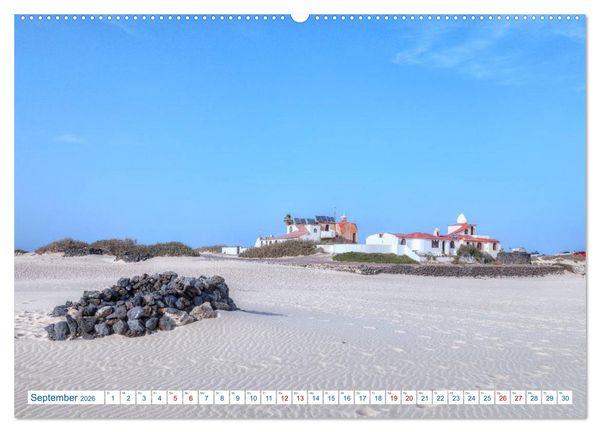 Produktbild: Fuerteventura, die ungez&auml;hmte Kanareninsel (Wandkalender 2026 DIN A2 quer), CALVENDO Monatskalender