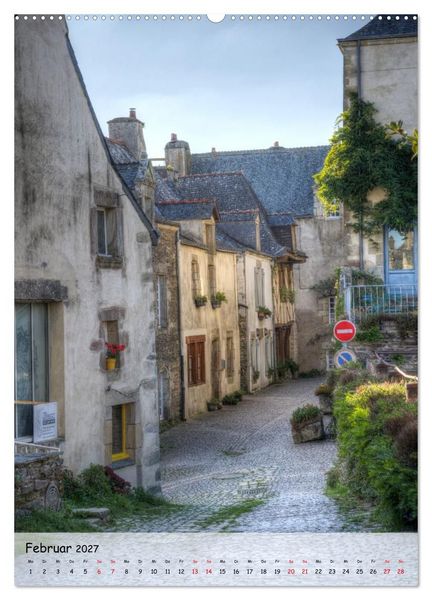 Produktbild: Rochefort-en-Terre. Traumdorf in der Bretagne (hochwertiger Premium Wandkalender 2027 DIN A2 hoch), Kunstdruck in Hochglanz