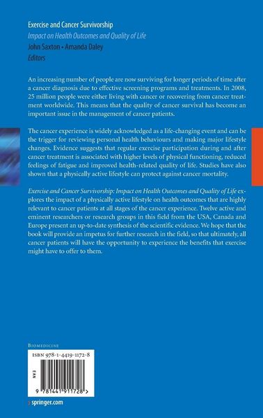 Produktbild: Exercise and Cancer Survivorship