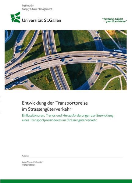 Produktbild: Entwicklung der Transportpreise im Strasseng&uuml;terverkehr