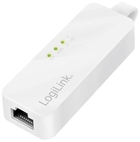 LogiLink UA0144B Netzwerkadapter 100MBit/s USB 2.0, RJ45