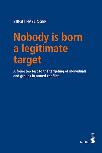 Produktbild: Nobody is born a legitimate target