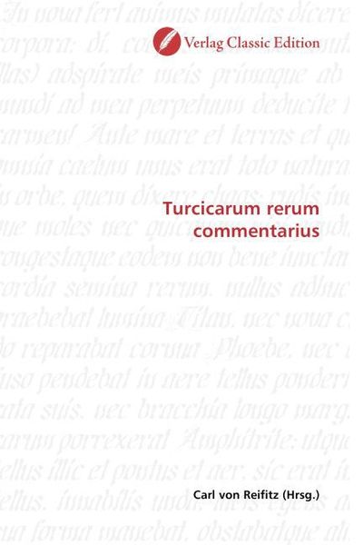 Produktbild: Turcicarum rerum commentarius