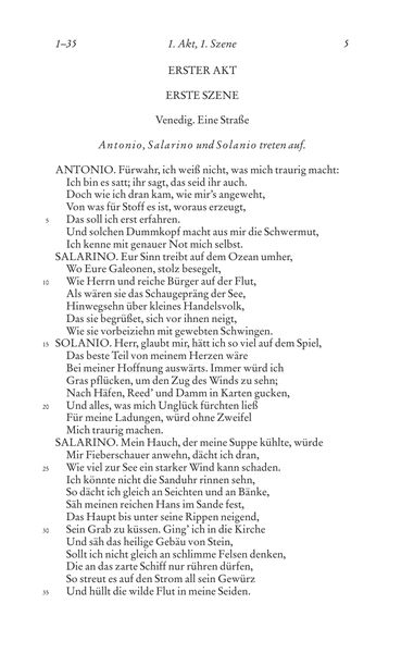 Shakespeare: Kaufmann von Venedig